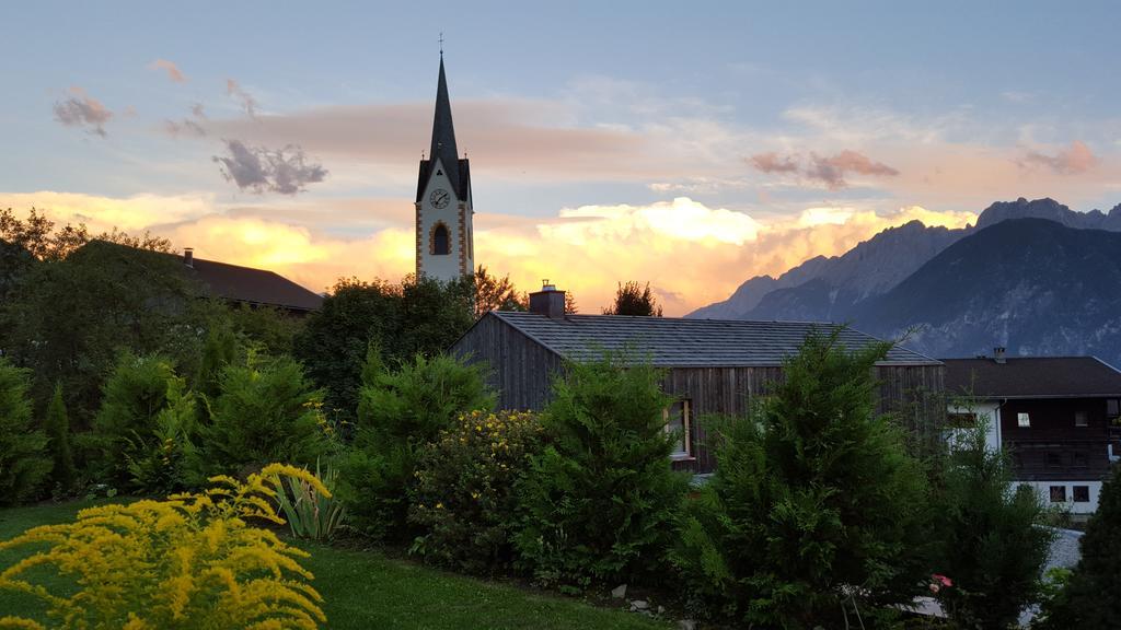 Ferienwohnung Dolomitenpanorama Oberlienz المظهر الخارجي الصورة
